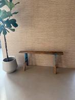 Houten bankje, Ophalen