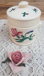 Franse Foie Gras pot, mannenhoofdjes,  Sarreguemines, Ophalen of Verzenden