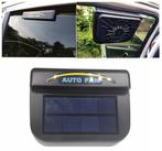 Autoraam ventilator systeem op zonnecel. Houd de auto koeler, Auto diversen, Auto-accessoires, Ophalen of Verzenden, Nieuw