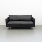 Montis Axel 2,5 zits (159 cm) zwart leder, Huis en Inrichting, Ophalen of Verzenden, Zo goed als nieuw, Leer