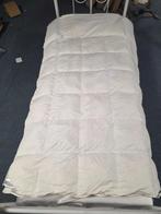 Eenpersoons 90% eendendons dekbed 140x200, Huis en Inrichting, Slaapkamer | Beddengoed, Ducky dons, Eenpersoons, Wit, Ophalen of Verzenden