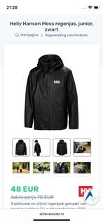Helly Hansen regenjas mt164 / 14 yrs zgan, Ophalen, Zo goed als nieuw, Regenjas