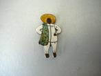 Zilveren Mexicaanse broche NU 20 euro, Verzenden, Zilver, Broche