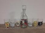 wiskey glazen set, Verzamelen, Ophalen of Verzenden, Gebruikt, Borrel- of Shotglas