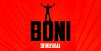 2 tickets Boni de musical Sittard 11 april, April, Twee personen