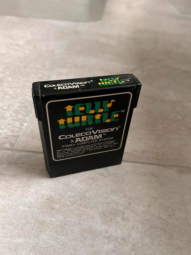 Colecovision spel Telly Turtle, Spelcomputers en Games, Games | Overige, Gebruikt, Avontuur en Actie, 1 speler, Vanaf 3 jaar, Ophalen of Verzenden