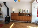 Midcentury highboard barkast walnoot, jaren 60, Musterring, Ophalen, Gebruikt, Glas, 25 tot 50 cm