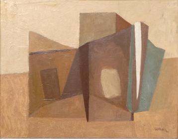 Meinert Willem Volkers 1927-2000==abstract kubistisch==1962 beschikbaar voor biedingen
