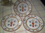 DRIE MOOIE REGOUT BORDEN , ( BLIND )  STEMPEL,, Antiek en Kunst, Antiek | Keramiek en Aardewerk, Ophalen