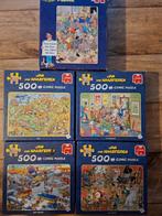 5 puzzels van Haasteren 500 stukjes, Ophalen of Verzenden, 500 t/m 1500 stukjes, Zo goed als nieuw, Legpuzzel
