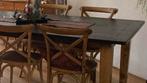 Grote houten tafel, Huis en Inrichting, Tafels | Eettafels, Ophalen, Gebruikt, 100 tot 150 cm, 200 cm of meer