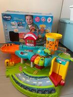 VTech Toet Toet Auto Garage + extra's, Ophalen, Gebruikt