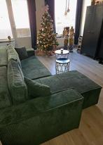 Groene rib slaapbank., Ophalen of Verzenden, Zo goed als nieuw