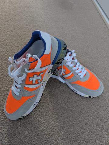 premiata sneakers heren oranje maat 42 in zeer nette staat. beschikbaar voor biedingen