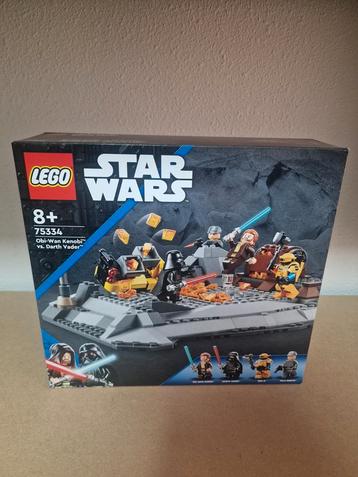 LEGO Star Wars 75334 Obi-Wan Kenobi vs. Darth Vader beschikbaar voor biedingen