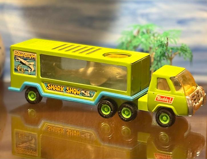 Vintage Buddy L Speelgoed Truck - Gebruikt, Verzamelen, Speelgoed, Gebruikt, Ophalen of Verzenden