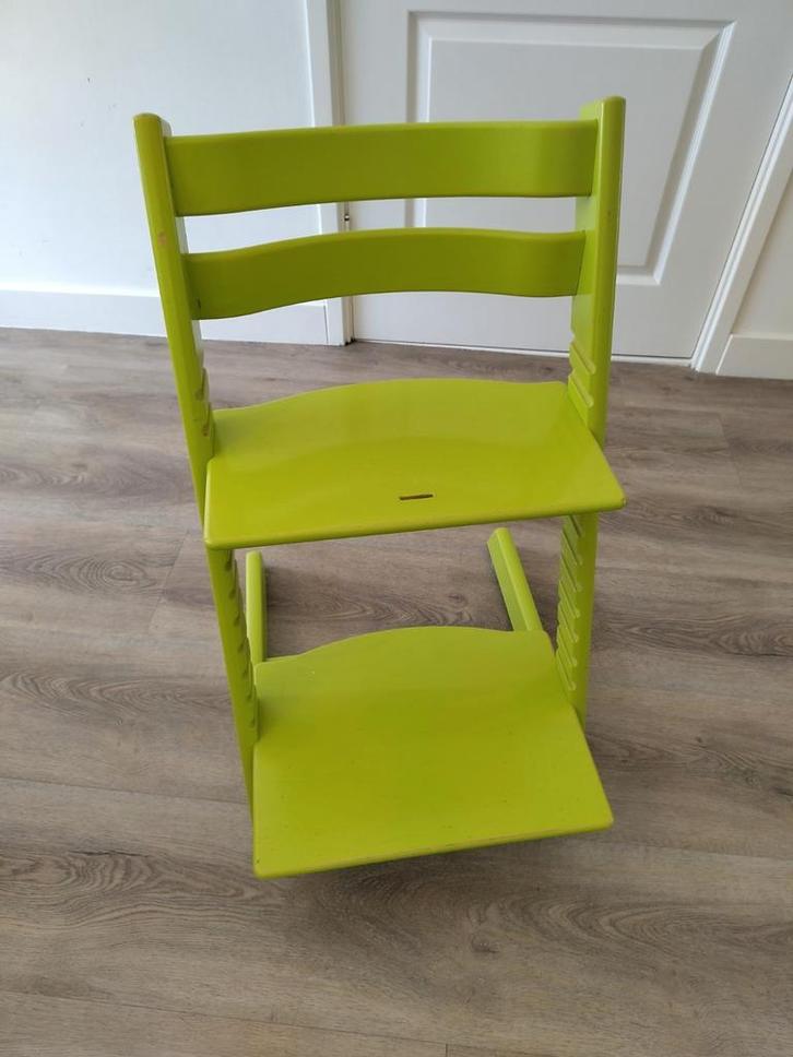 Stokke Tripp Trapp, Kinderen en Baby's, Kinderstoelen, Gebruikt, Meegroeistoel, Aanschuifbaar, Ophalen