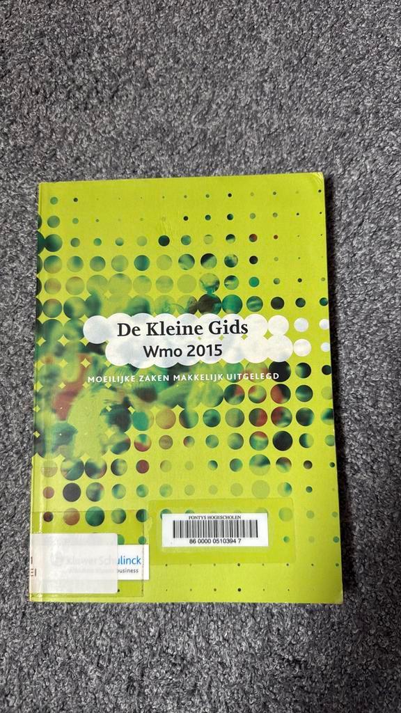 2015 - de kleine wmo gids, Boeken, Schoolboeken, Zo goed als nieuw, Verzenden