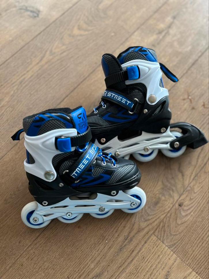 Street Rider inline skates verstelbaar - maat 31-34, Sport en Fitness, Skeelers, Zo goed als nieuw, Inline skates 4 wielen, Overige merken