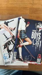 I make boys cry 1 & 2 signed by writer creator Benny Powell, Ophalen of Verzenden, Zo goed als nieuw