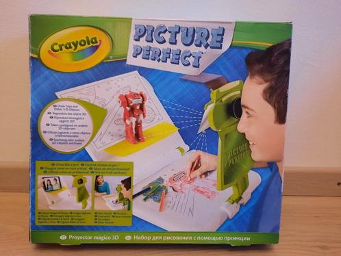 Knutselen/tekenen: Crayola Picture perfect, Kinderen en Baby's, Speelgoed | Educatief en Creatief, Zo goed als nieuw, Knutselen