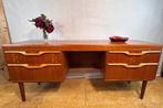 Gratis bezorging! Mid-Century Retro Vintage Teak Bureau 1960, Stonehill, Gebruikt, -, -