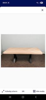 Eikenhouten tafelblad - 220x98 cm, Eikenhout, Vijf personen of meer, Modern, Rechthoekig