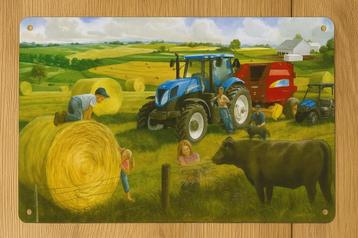 Wandbord New Holland beschikbaar voor biedingen