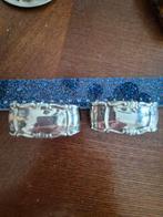 2 (Zilveren) Servethouders met Namen, Ophalen of Verzenden