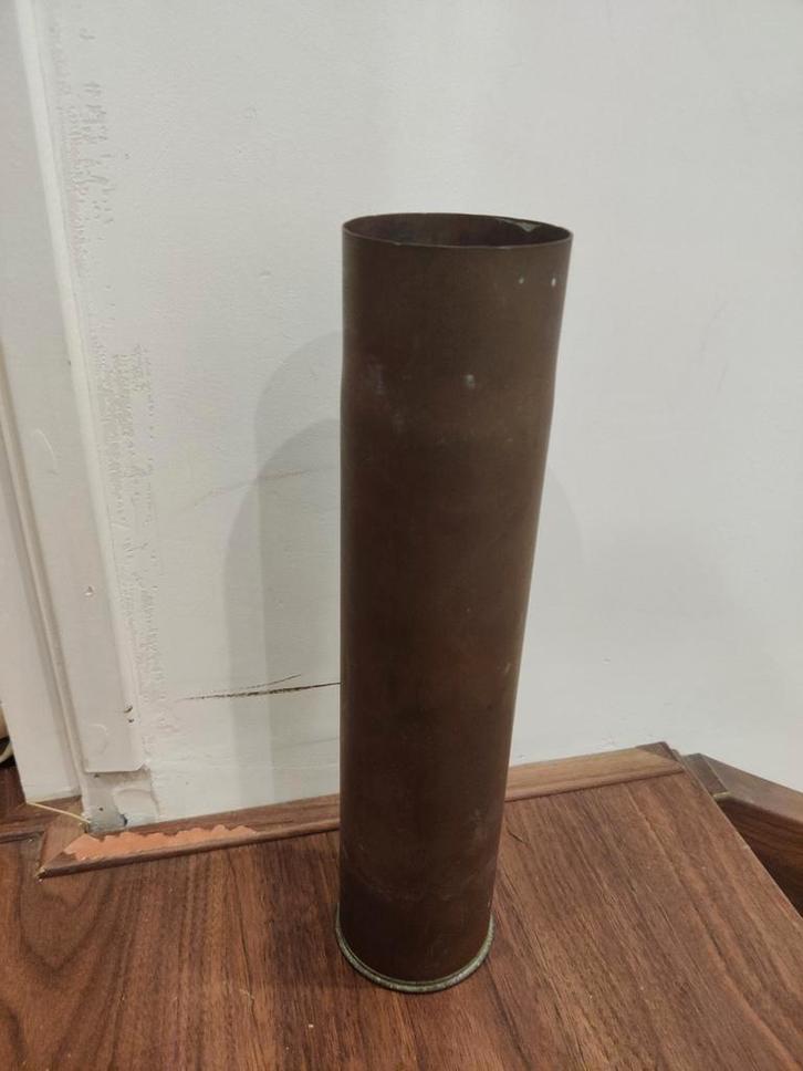 huls 75mm, Verzamelen, Militaria | Tweede Wereldoorlog, Hulzen of Bodemvondsten, Ophalen of Verzenden