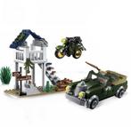 🎁 WW2 Bouwstenen - C12 - Duitse grenswacht met motor 🎁, Ophalen of Verzenden, Nieuw, Overige merken