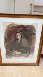 Fraaie oude aquarel Albert Neuhuys (1844-1914), Antiek en Kunst, Kunst | Schilderijen | Klassiek, Ophalen of Verzenden