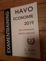 Examentraining havo economie, HAVO, Economie, Ophalen of Verzenden, Zo goed als nieuw