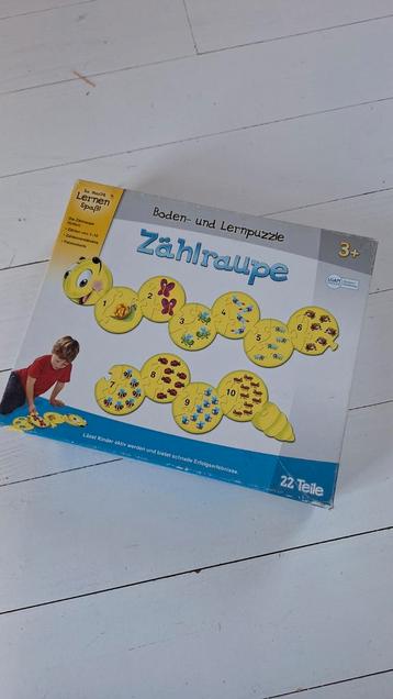 Zählraupe Leerpuzzel - Leerzaam en Leuk! beschikbaar voor biedingen