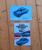 2 Folders/brochures FORD Escort, Ophalen of Verzenden, Zo goed als nieuw, Ford