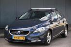 Volvo V40 1.6 D2 Kinetic Leer/Navigatie/Parkeersensor/Apk 05, Voorwielaandrijving, Gebruikt, 4 cilinders, Blauw