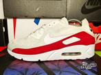 Nike Air Max 90 Ultra Flyknit 'White/Uni Red' EU42 2017, Colosseum 1, 1213 NL Hilversum, Nederland, Wit, Nike, Ophalen of Verzenden