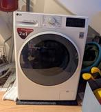 LG Wasmachine/Droger (Washer-Dryer) 2-in-1 (8 kg), Witgoed en Apparatuur, Ophalen, Condens, 85 tot 90 cm