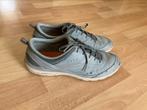 Ecco grijsblauwe leren veterschoenen mt 40, Ecco, Schoenen met lage hakken, Ophalen of Verzenden, Grijs