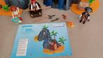 playmobil pirateneiland 6679, Ophalen of Verzenden, Gebruikt