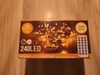Solar Kerstverlichting 240 LED Warm Wit, Diversen, Kerst, N.V.T., Mjk, Nieuw, Ophalen of Verzenden