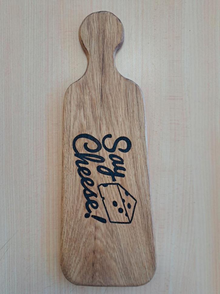 Tapas / Borrel plankje, Huis en Inrichting, Woonaccessoires | Dienbladen, Nieuw, Hout, Ophalen