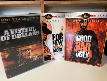 Dvd's Sergio Leone Dollars trilogie met Clint Eastwood (NL) beschikbaar voor biedingen