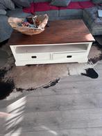 Landelijke salontafel, Ophalen, Gebruikt, 100 tot 150 cm, Eikenhout