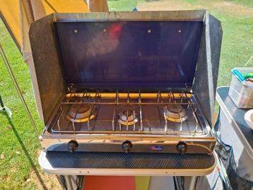 Campinggastel - Parker 5523 - 3 pits - met windscherm! beschikbaar voor biedingen