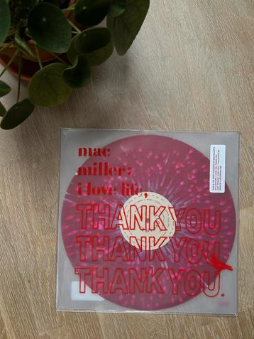Mac Miller - I love life, thank you. red splatter LP beschikbaar voor biedingen