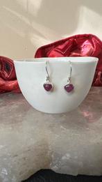 Robijn hartje beschermt liefde passie geluk aantrekken SALE, Sieraden, Tassen en Uiterlijk, Oorbellen, Nieuw, Ophalen of Verzenden