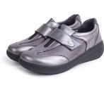 Woolville leren instap schoen sneaker grijs zilver maat 38, Woolville, Ophalen of Verzenden, Grijs, Sneakers of Gympen