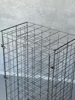 Vintage wijnrek draadstaal flessenrek retro wijnhouder 1960s, Huis en Inrichting, Woonaccessoires | Wijnrekken, Ophalen, Gebruikt