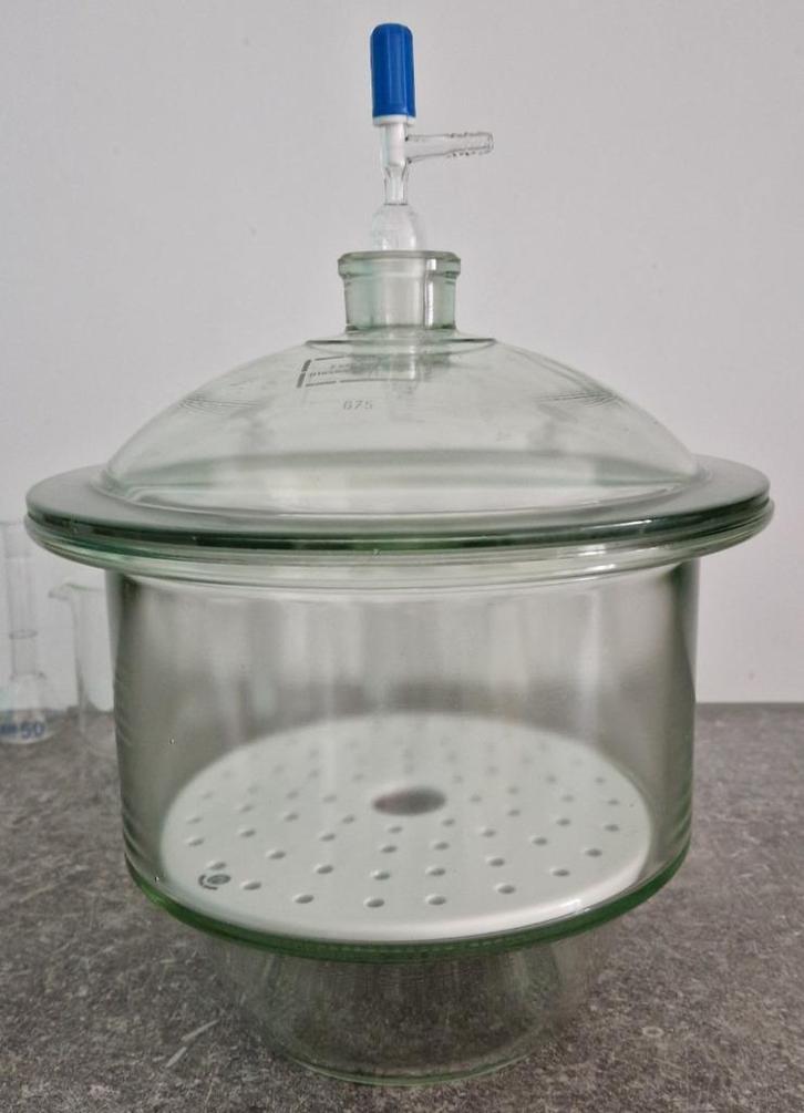 Vacuüm exsiccator/desiccator, Antiek en Kunst, Curiosa en Brocante, Ophalen